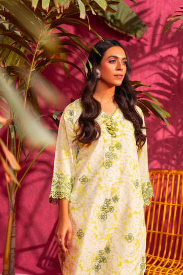 Alkaram SEC-09-24 Green Rang E Bahar Collection Online Shopping